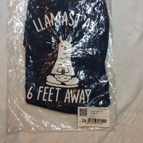 BOGO Blue Graphic Print T-shirt - Picture 6 of 13